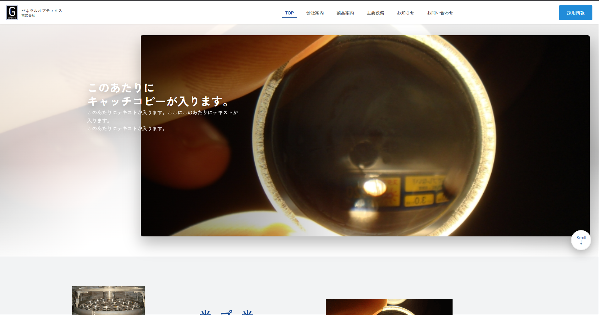 General Optics Ltd Screenshot